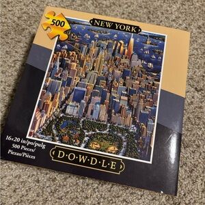 Eric Dowdle New York 500 Piece Puzzle | family time | game night |